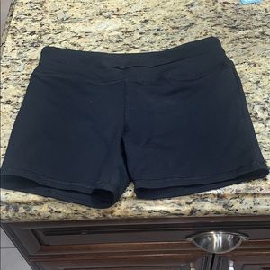 black biker shorts